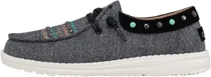 Hey Dude Women's Wendy Annex Rodeo Multiple Colors | Women’s Shoes | Women’s Lace Up Loafers | Comfortable & Light-Weight