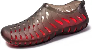 HYDLONGR Men's Women's Lightweight Breathable Non-Slip Garden Sandals Quick-Drying Hole Water Shoes Beach Kayaking Shoes