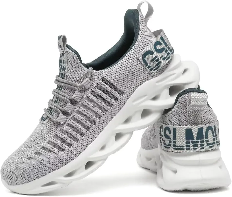Jakcuz Women's Lace Up Walking Shoes Breathable Ultra Lightweight Sport Casual Ladies Girls Fashion Platform Sneakers