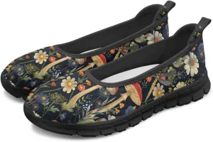 Jeiento Casual Slip On Loafers for Women Lady Mesh Tennis Shoes Breathable Light Weight Low Top Round Toe Walking Sneakers