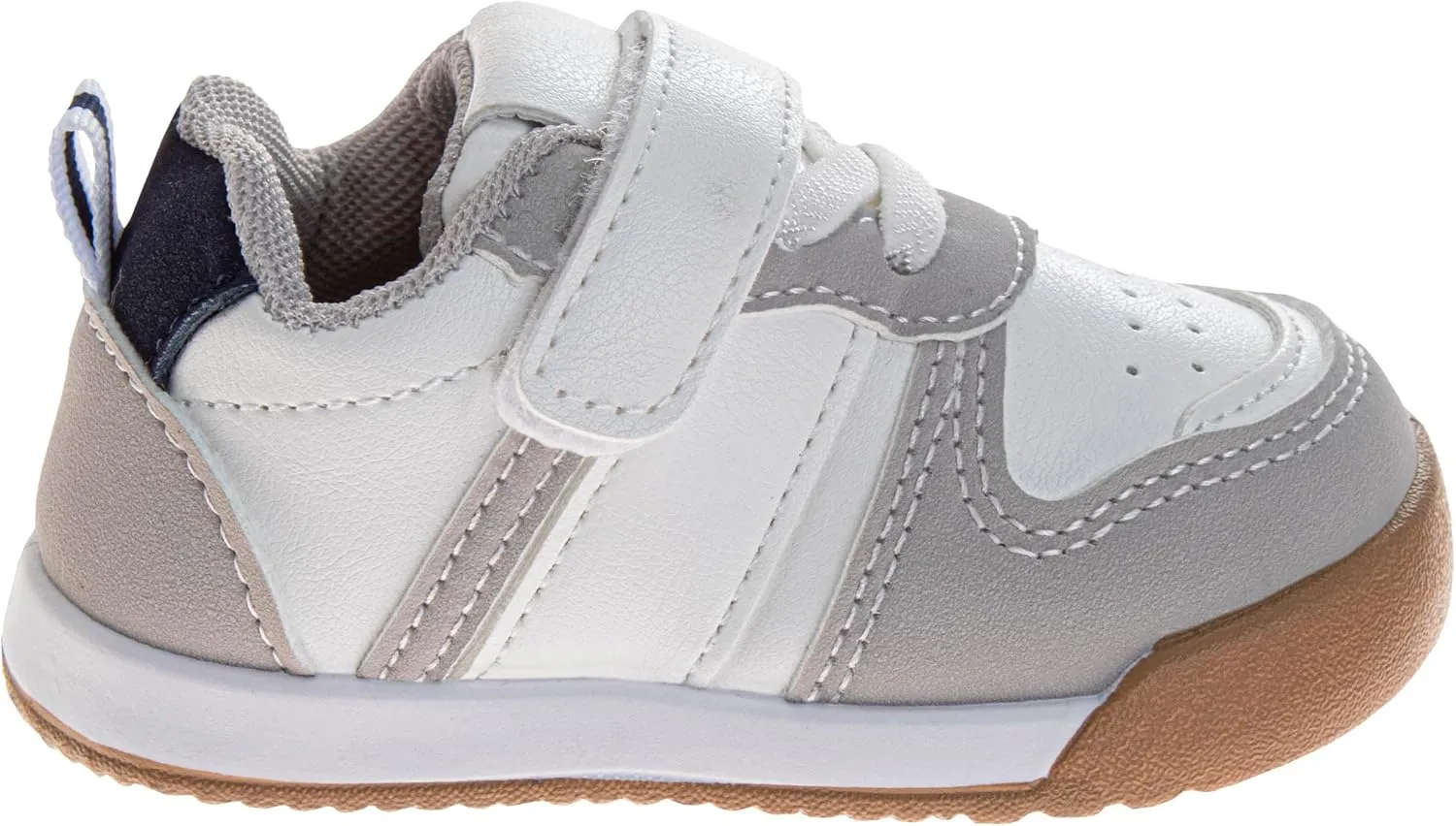 Josmo Baby Shoes Boys Girls First Walking Shoes Infant Sneakers Crib Shoes Slip On Shoes Size 3-5 Infant