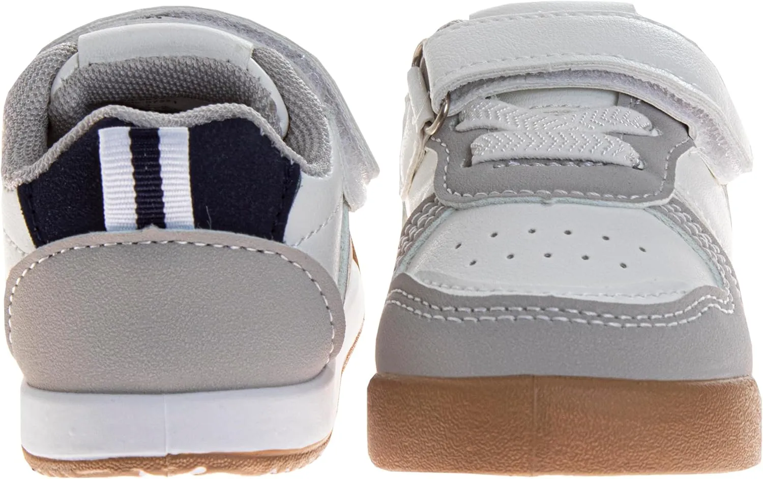Josmo Baby Shoes Boys Girls First Walking Shoes Infant Sneakers Crib Shoes Slip On Shoes Size 3-5 Infant