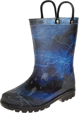 Josmo Boy's Unisex Kids Fun Colors Outdoor Rain Boot