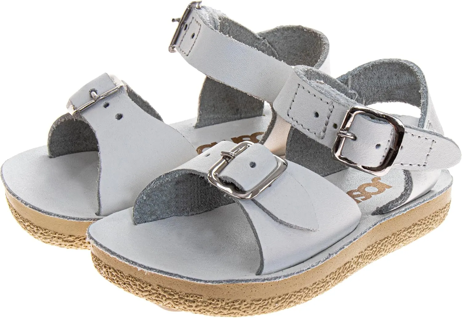 Josmo Girls Sandals Buckle Open Toe Summer Beach Wedding Shoes for Kids (sizes 6-10 Toddler / 11-12 Little Kid)