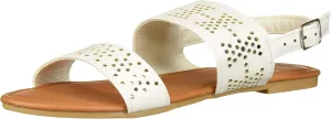 Josmo Girl's Skyla Flat Sandal