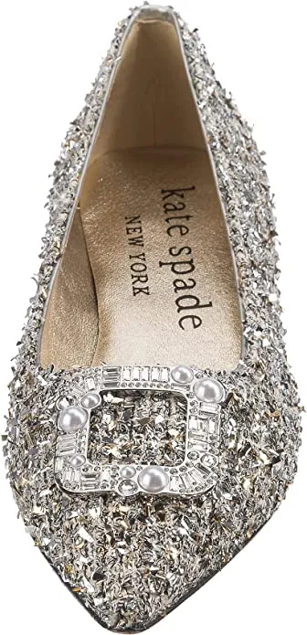 Kate Spade New York Buckle Up Metallic Multi 7.5 M