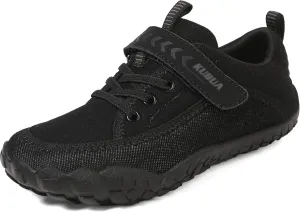 KUBUA Kids Barefoot Shoes Boys Girls Slip On Minimalist Sneakers for Walking Tennis Athletic Hiking Toddler Little Big Kid