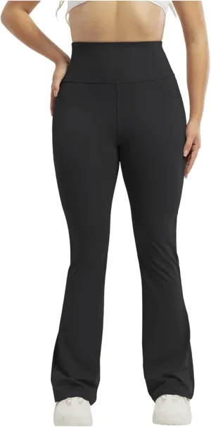Leggings for Women Casual Fall High Waisted Butt Lifting Skinny Pants Workout Tummy Control Stretchy Yoga Long Pants