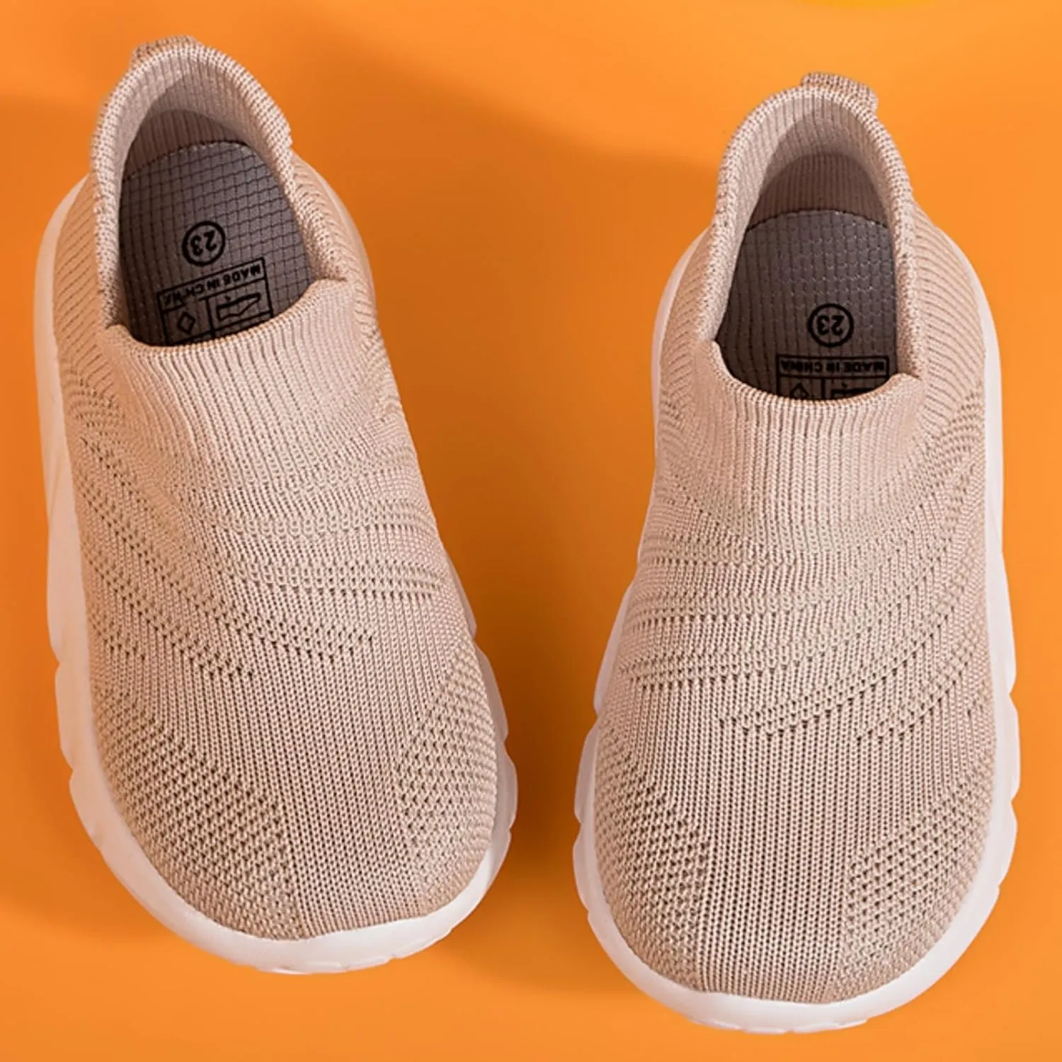 LLTMALL Slip-On Sneakers for Kids 1-3Y | Mesh Breathable Technology | Machine Washable Lightweight School Shoes | Active Play & Sports