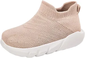 LLTMALL Slip-On Sneakers for Kids 1-3Y | Mesh Breathable Technology | Machine Washable Lightweight School Shoes | Active Play & Sports