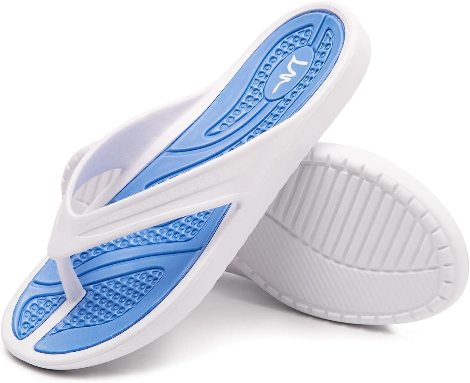 LM Women's Flip Flops Thong Sandals Casual Sandals Shower Shoes Beach Slippers Slides Slip on Water Shoes