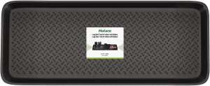 Matace 1 Pack Rubber Large Boot Tray for Entryway,Long Shoe Tray,Slim Boot Mat for Indoor and Outdoor Use, 16x40 in