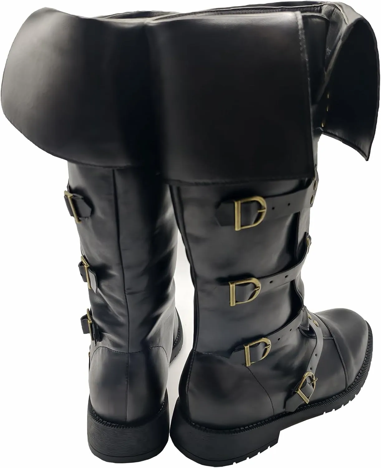 Medieval Renaissance Pirate Boots Steampunk Viking High Top Cosplay Men's Boot Halloween Party Shoes