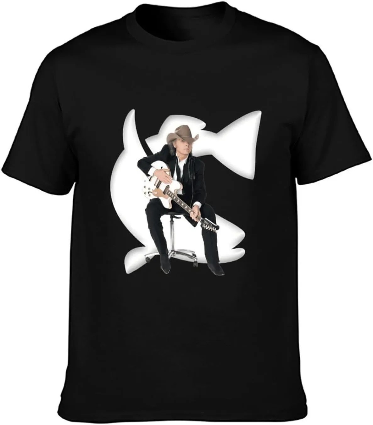 Men Music Fans T-Shirts Personalized Short Sleeve Cotton Shirts Unisex
