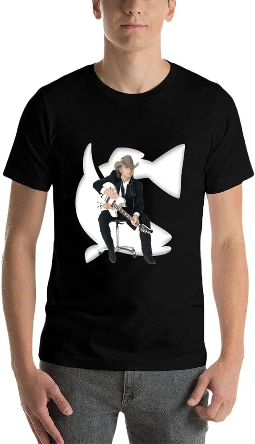 Men Music Fans T-Shirts Personalized Short Sleeve Cotton Shirts Unisex