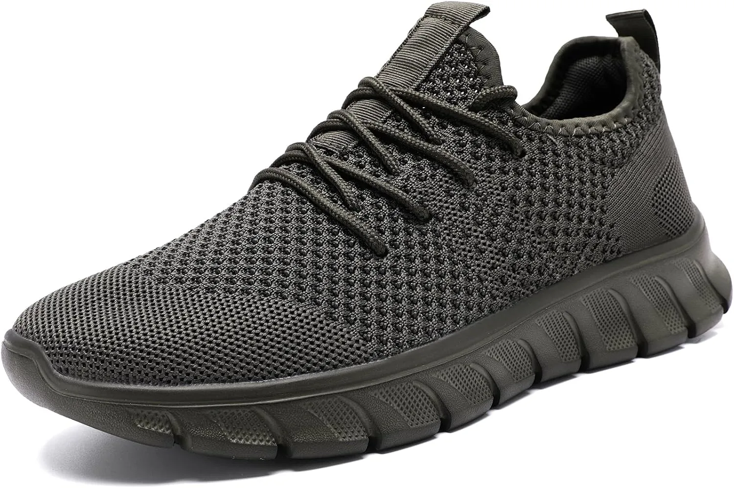 Men Running Tennis Shoes Gym Fashion Sneakers Walking Workout Shoes Athletic Slip on Breathable Mesh Comfortable Lightweight Casual Sport Shoe