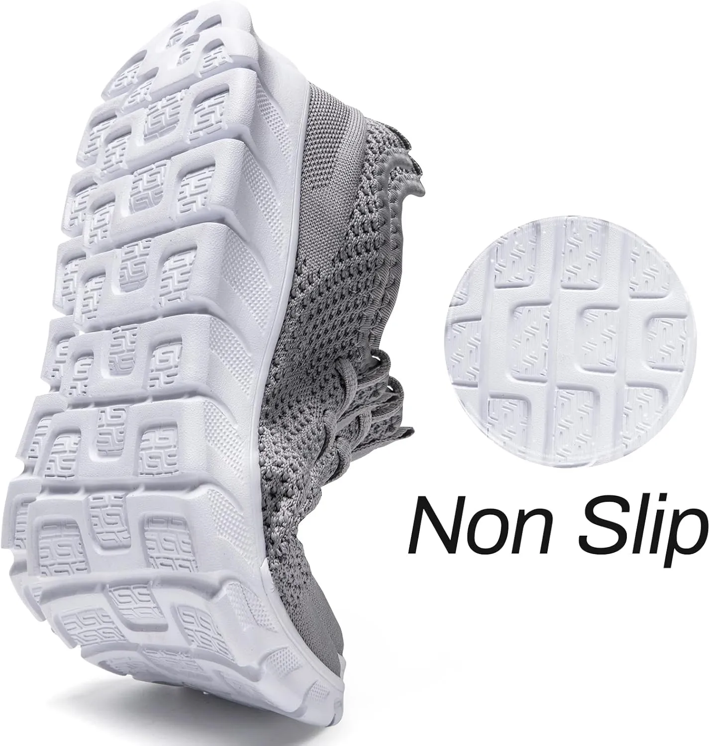 Men Running Tennis Shoes Gym Fashion Sneakers Walking Workout Shoes Athletic Slip on Breathable Mesh Comfortable Lightweight Casual Sport Shoe