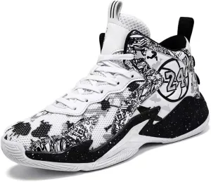 Men's Basketball Shoes Fashion Printed Sneakers