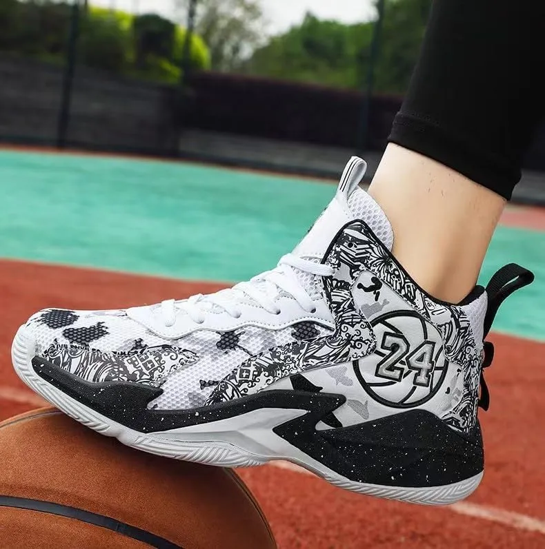 Men's Basketball Shoes Fashion Printed Sneakers