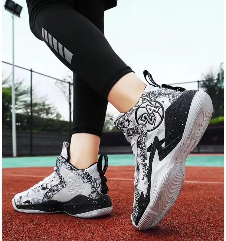 Men's Basketball Shoes Fashion Printed Sneakers