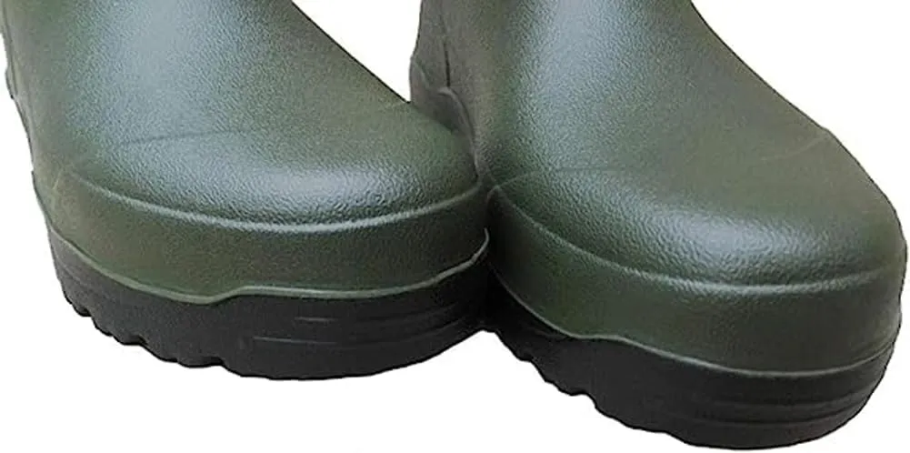 Mens Gardening Boots, Mules Garden Clog Waterproof Ankle Boots Kitchen Food Service Work Shoes Men Clogs Fishing Mud Rubber Yard Outdoor Short Rain Boots for Medical,Farming,Camping,Car Wash,Lawn Care
