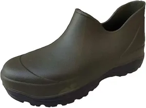 Mens Gardening Boots, Mules Garden Clog Waterproof Ankle Boots Kitchen Food Service Work Shoes Men Clogs Fishing Mud Rubber Yard Outdoor Short Rain Boots for Medical,Farming,Camping,Car Wash,Lawn Care