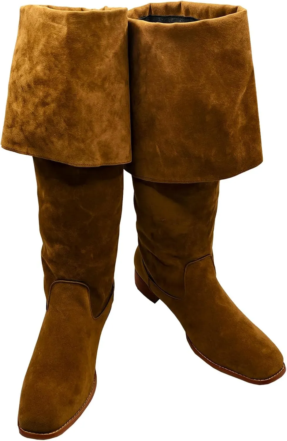 Mens Medieval Pirate Boots Renaissance Viking Captain Boots Halloween Pirate Cosplay Shoes