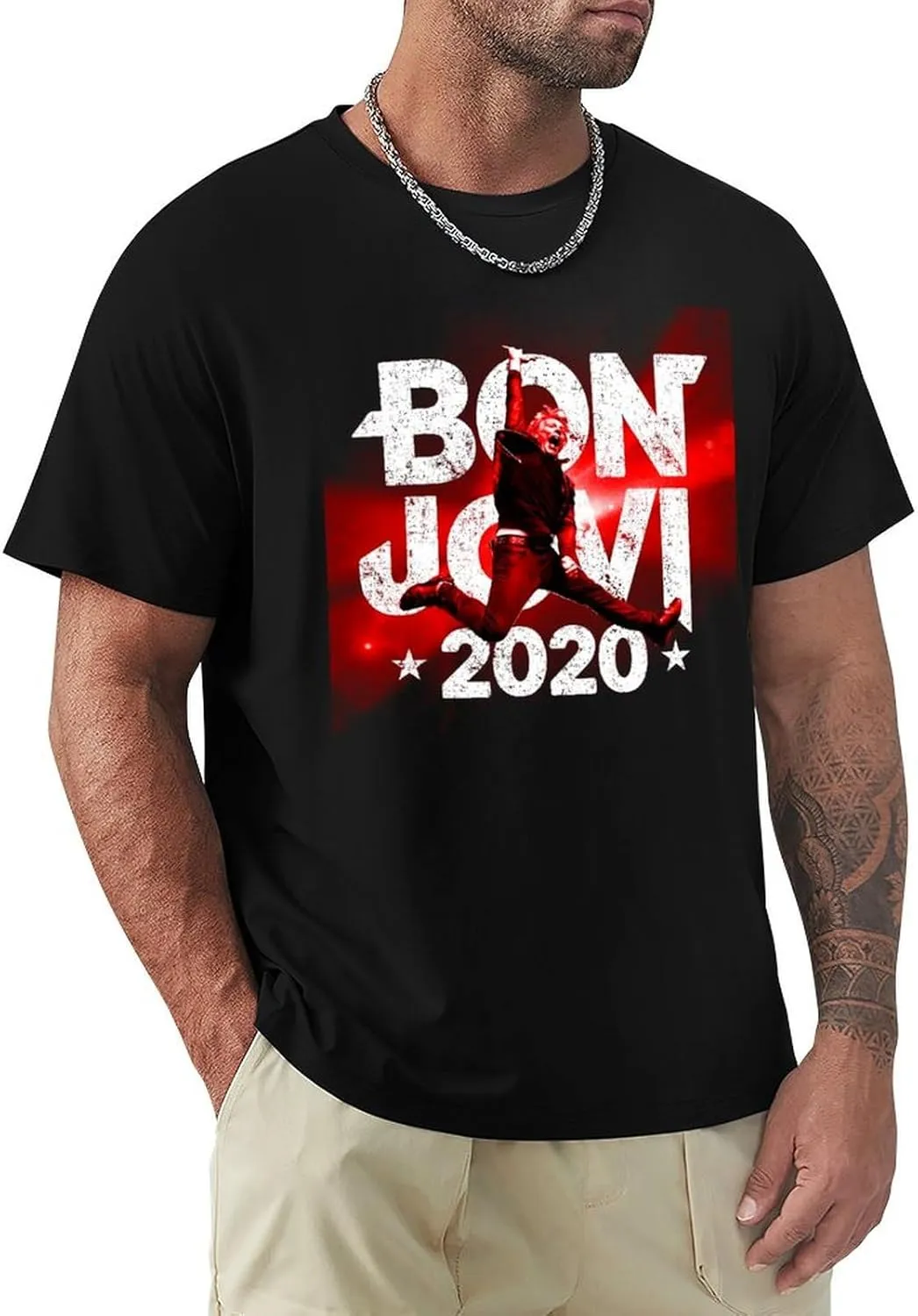 Men's Music Fans T-Shirt 3D Printed Short-Sleeve Cotton Tshirts Unisex