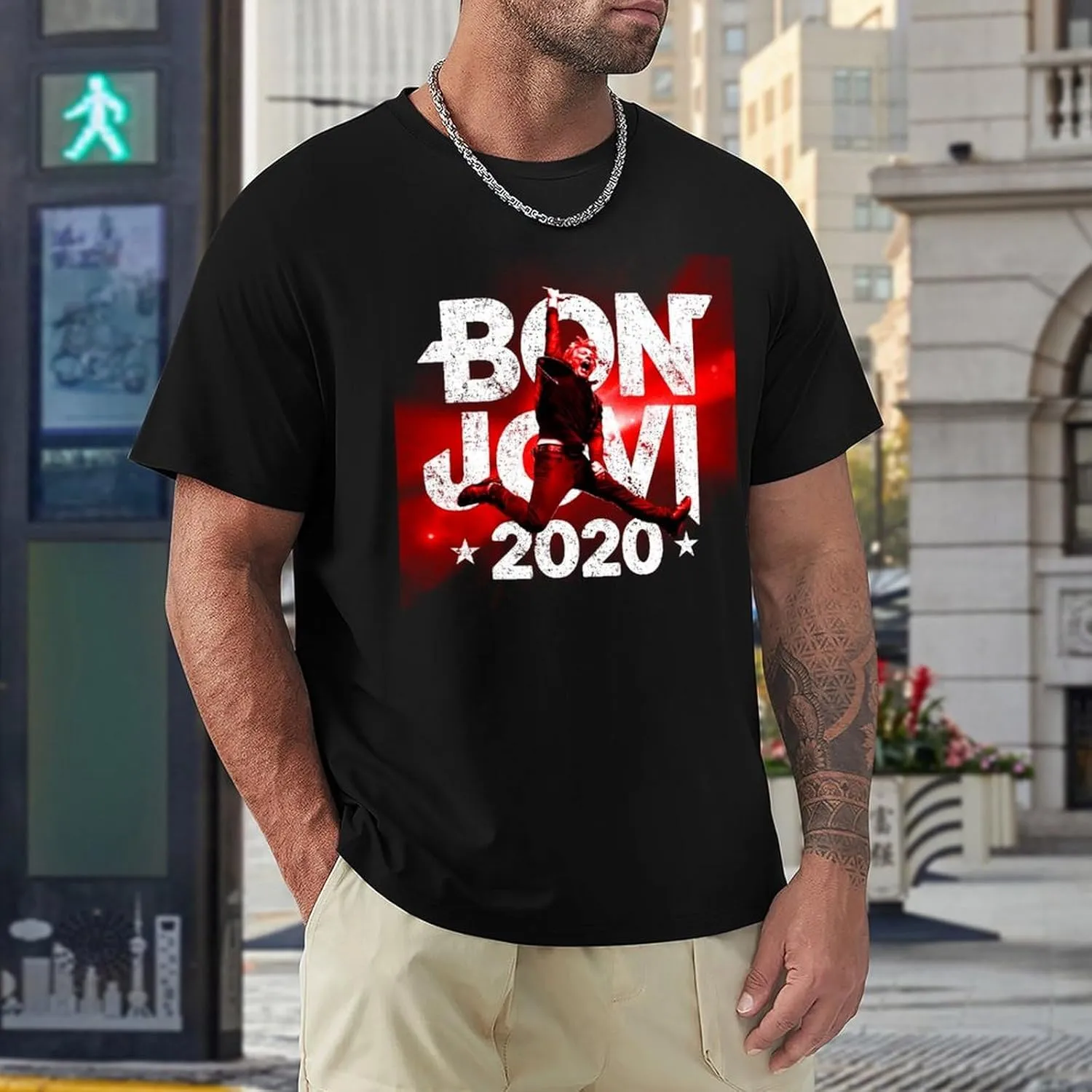 Men's Music Fans T-Shirt 3D Printed Short-Sleeve Cotton Tshirts Unisex