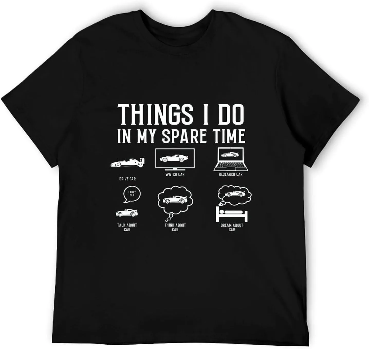 Men's Music Fans T Shirt Fashion Short Sleeve Cotton Shirts Unisex