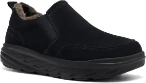 Men's Orthopedic Wide Winter Slippers with Arch Support: Comfortable Diabetic Loafers for Plantar Fasciitis, Casual Warm Orthotic Walking Shoes for Foot and Heel Pain Relief