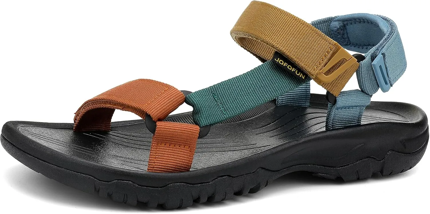 Men's Sports Hiking Sandals Original Classic Beach Water Shoes with Arch Support