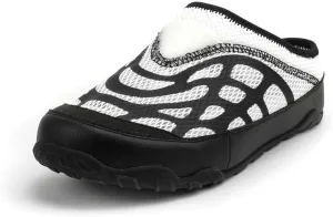 Men's Summer Sandals Handmade Baotou Half Slippers Garden Shoes Breathable Mesh Sandals Slippers Anti-slip Quick-dry Beach Shoes Outdoor Walking Casual Shoes