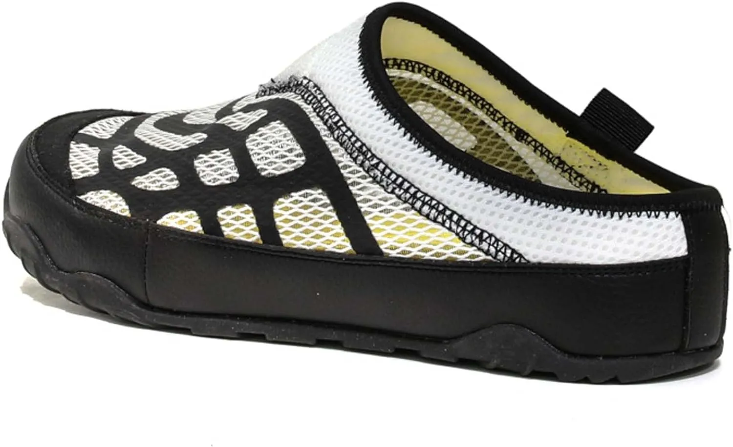Men's Summer Sandals Handmade Baotou Half Slippers Garden Shoes Breathable Mesh Sandals Slippers Anti-slip Quick-dry Beach Shoes Outdoor Walking Casual Shoes