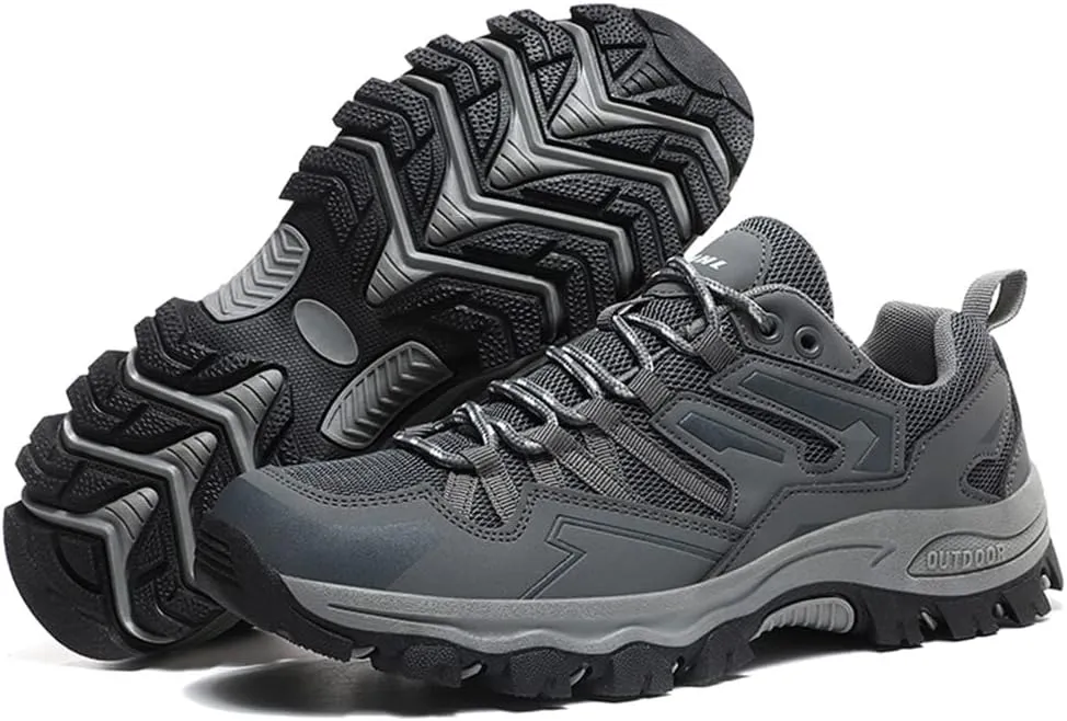 Men's Women Hiking Shoes Breathable Mesh Athletic Outdoor Trekking Shoes