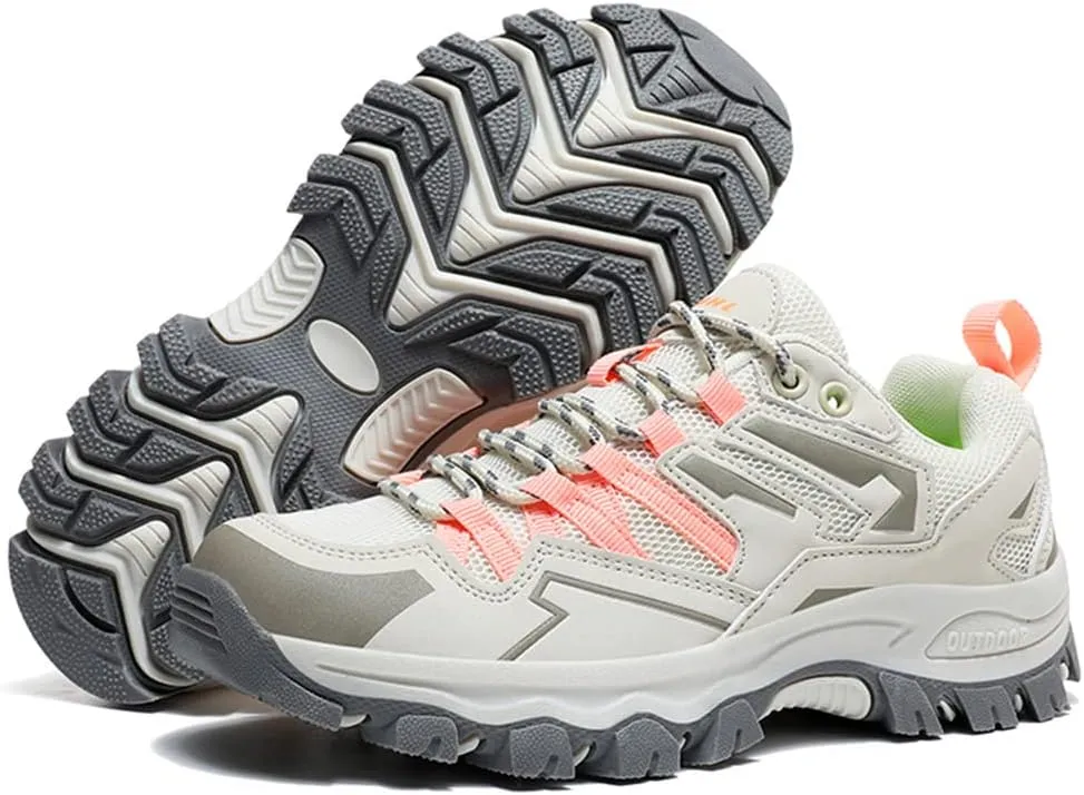 Men's Women Hiking Shoes Breathable Mesh Athletic Outdoor Trekking Shoes
