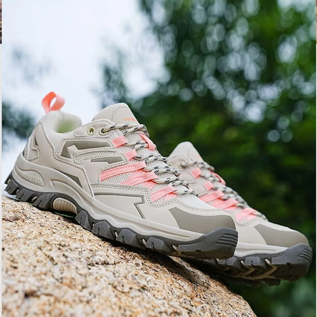 Men's Women Hiking Shoes Breathable Mesh Athletic Outdoor Trekking Shoes