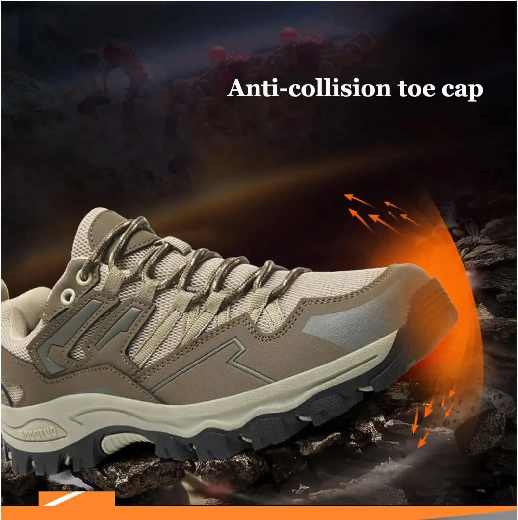 Men's Women Hiking Shoes Breathable Mesh Athletic Outdoor Trekking Shoes