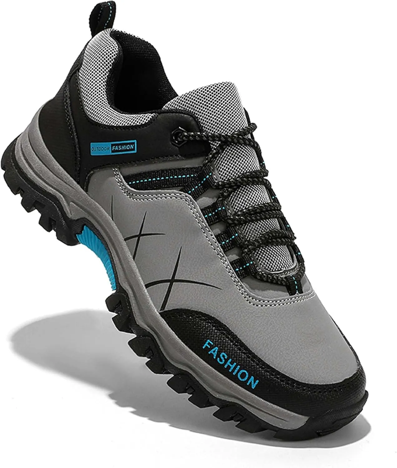 Mens Womens Anti Slip Wear Resistant Lace Up Hiking Boots Comfortable Breathable backpacking boots Rubber Soles Scenic Spots Tourist Boots Couple Park Walking Boots Rock Climbing Boots
