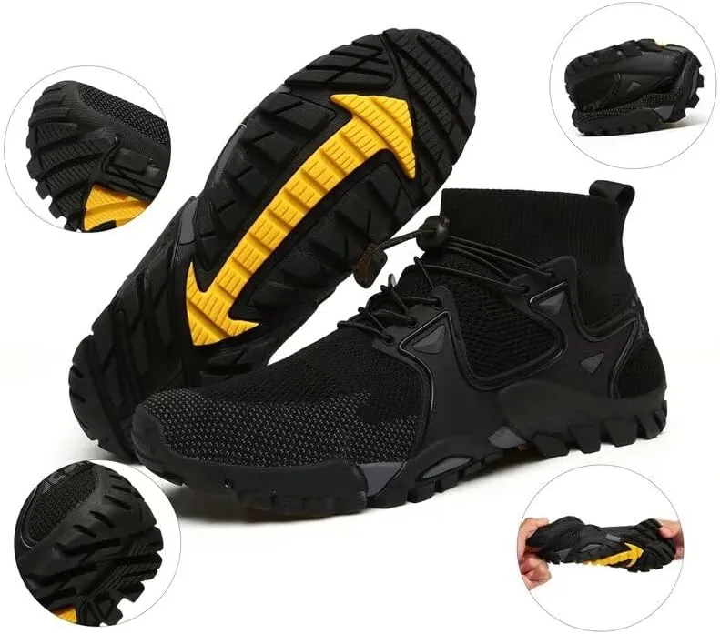 Men's Women's Non Slip Trekking Shoes for Hiking Water Sport