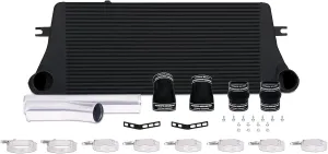 Mishimoto MMINT-RAM-94KBK Performance Intercooler Kit Compatible With Dodge Ram Cummins 5.9 1994-2002 Black