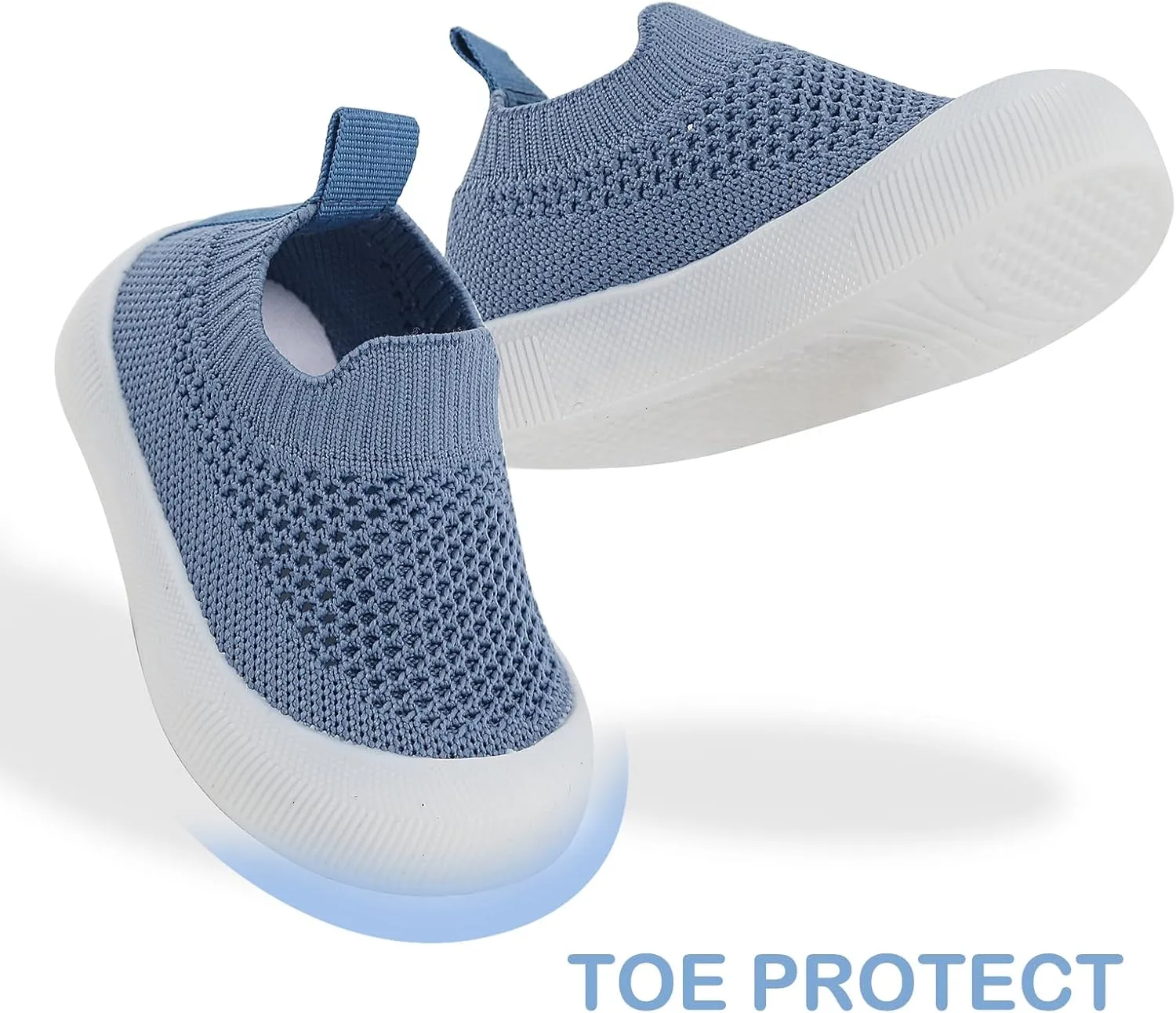 MK MATT KEELY Baby Shoes Boys Girls First Walkers Shoes Toddler Breathable Non-Slip Sneakers Infant Lightweight Tennis Shoes