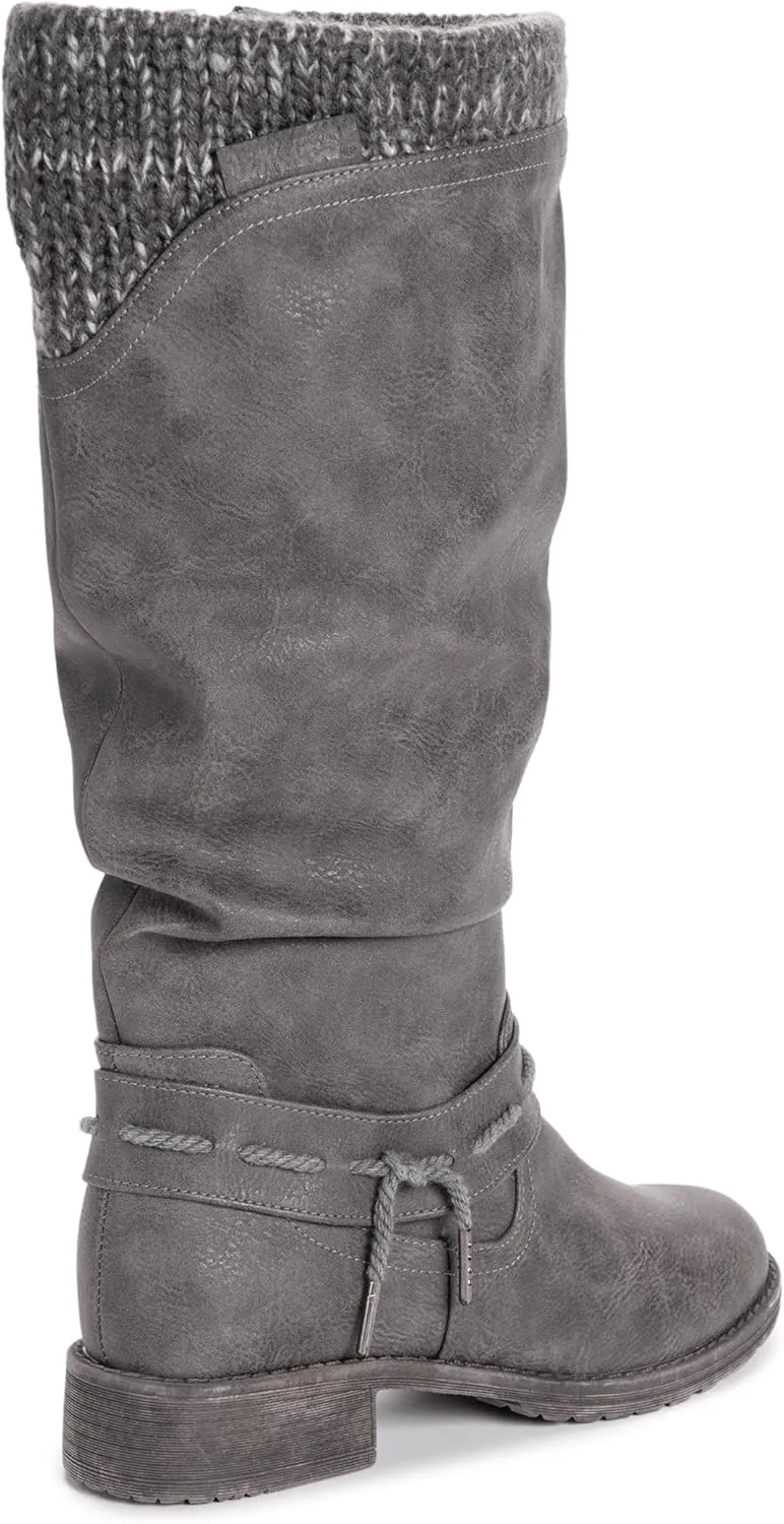 MUK LUKS Women's Lukees Bianca Briana Boots Fashion