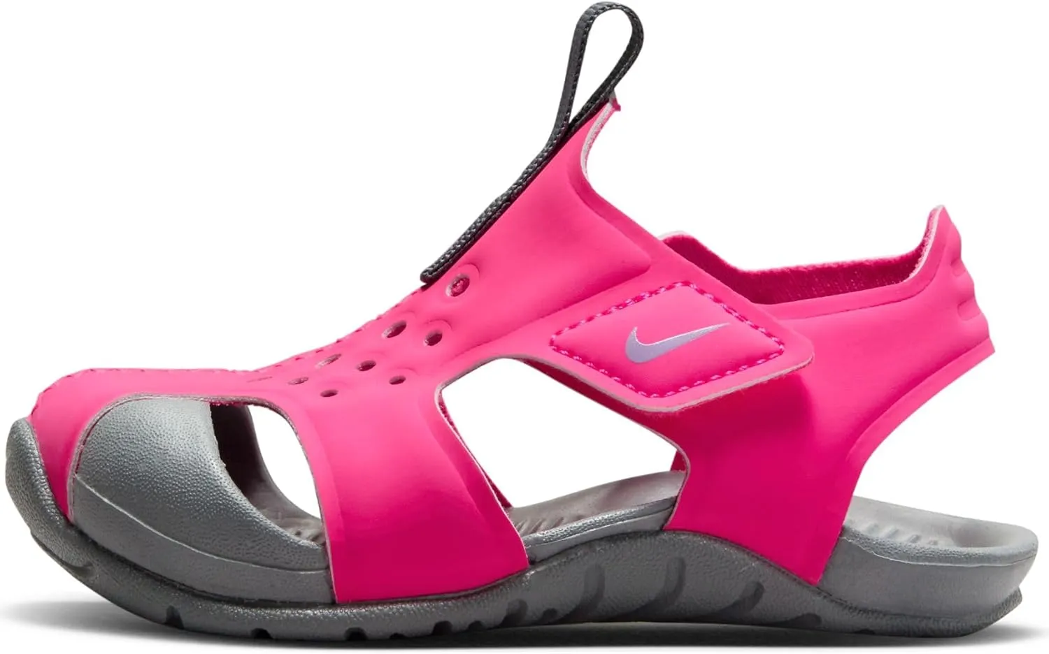 Nike Sunray Protect 2 Baby/Toddler Sandals (943827-605, Hyper Pink/Fuchsia Glow-Smoke Grey) Size 3