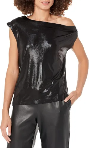 Norma Kamali Women's Drop Shoulder Top