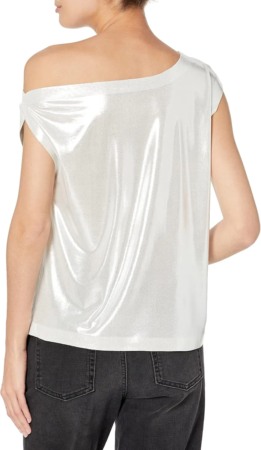 Norma Kamali Women's Drop Shoulder Top