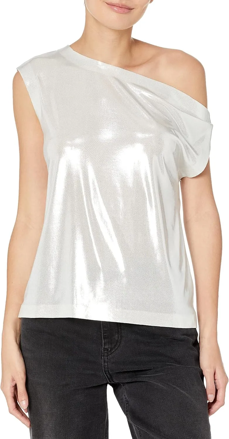 Norma Kamali Women's Drop Shoulder Top