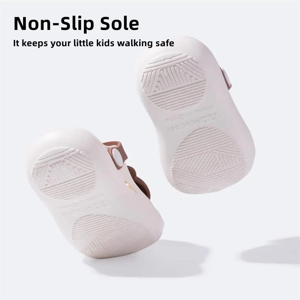 NW Kids Cute Clogs Garden Shoes Toddler Boys Girls Non-Slip Soft EVA Slides Slippers Indoor Outdoor Waterproof Children Water Shower Beach Pool Sandals