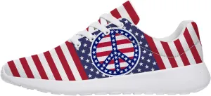 Peace and Love Shoes Womens Mens Road Running Shoes Athletic Tennis Walking Shoes Gifts for Her,Him