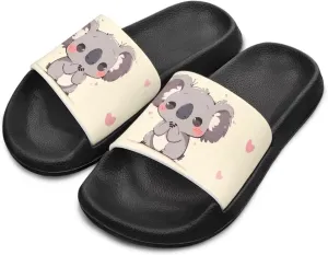 Pillow Slippers for Girls Non Slip Quick Drying Shower Slides Bathroom Sandals | Ultra Cushion | Thick Sole
